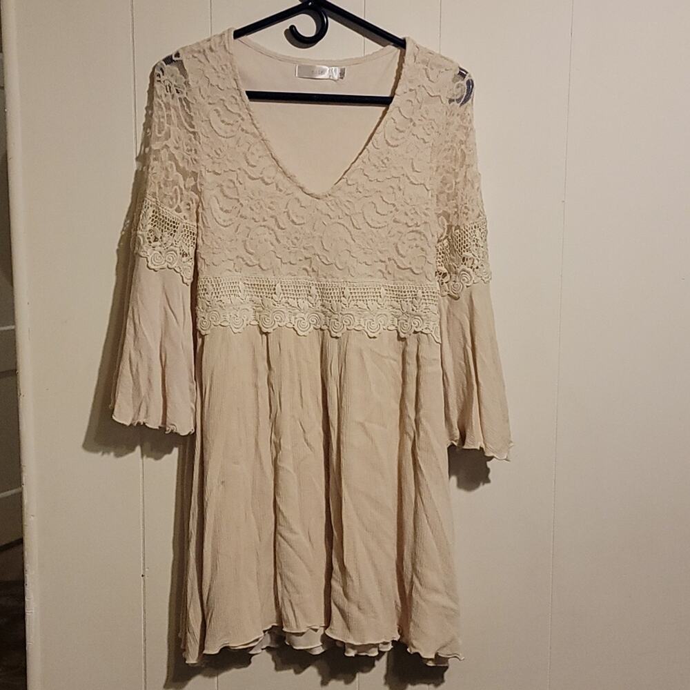 Easel Boho dress large